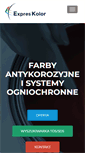 Mobile Screenshot of farbyprzemyslowe.pl